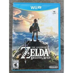 The Legend of Zelda: Breath of the Wild (Wii U, 2017) Nintendo Nice condition!
